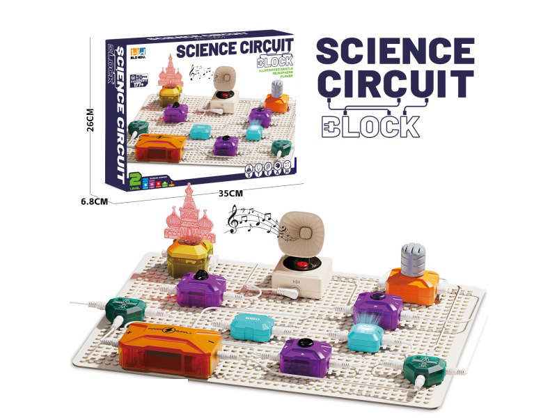 Circuit Building Blocks: Microphone + Speaker + Light Guide Column, Light Guide Room + Indicator Light