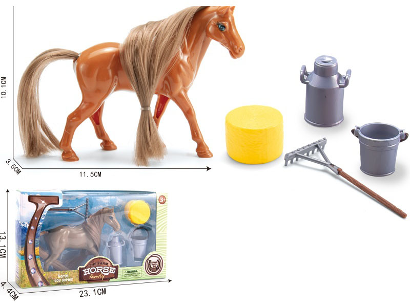 Racecourse Set Of Simulated Fur