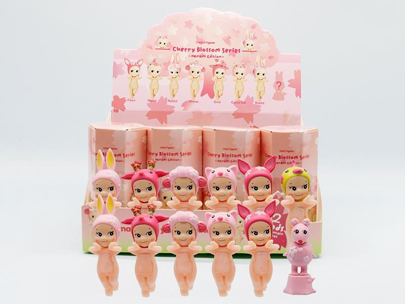 Cherry Blossom Series Decorative Mini Figures 12pcs