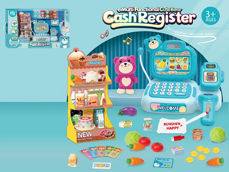 Multifunctional Cute Bear Cash Register Set