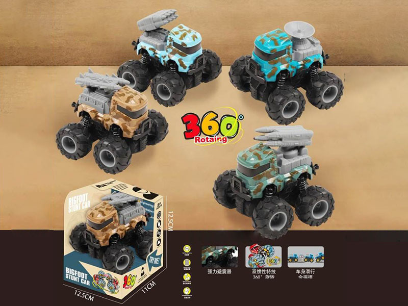 Dual Friction Bigfoot Military Truck