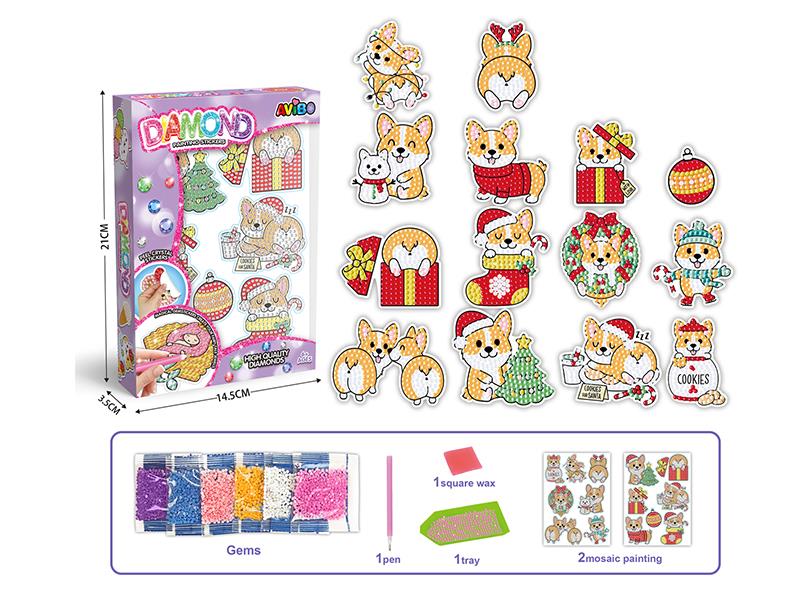 Creative Diamond Painting Set - Yellow Dog