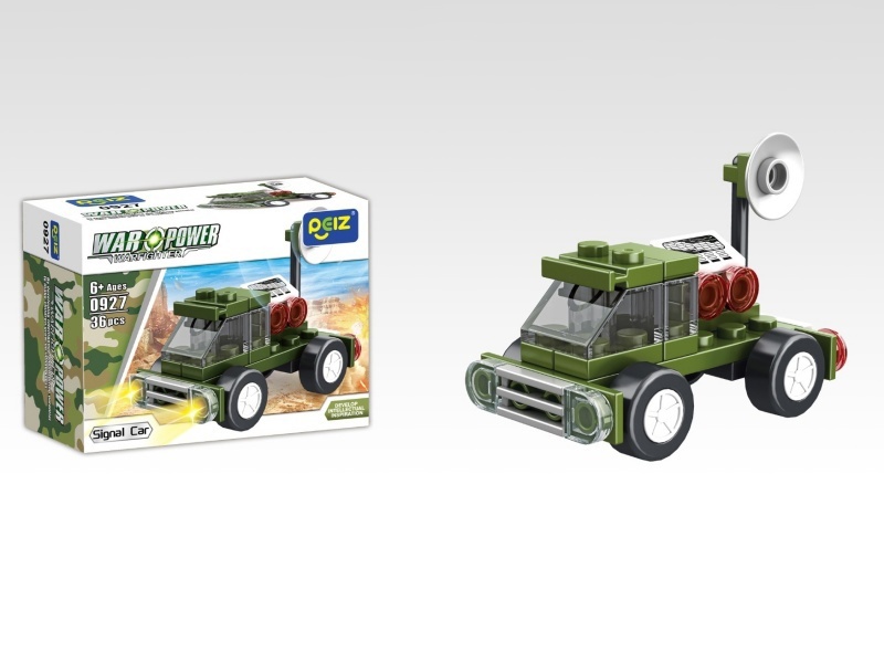 Signal Car Building Blocks 36Pcs