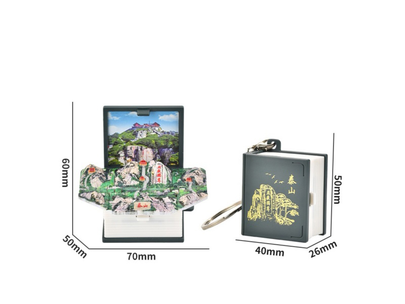 3D Stereoscopic Folding Pop-Up Book -Mini Taishan (Upgraded And Enhanced Version)