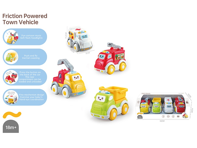 Friction City Cars