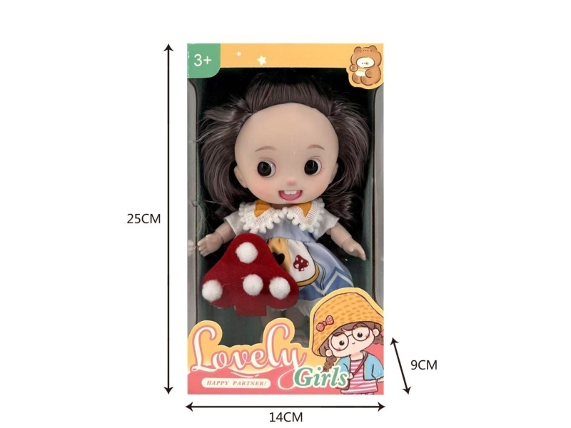 22Cm 3D Real Eye Fun Doll