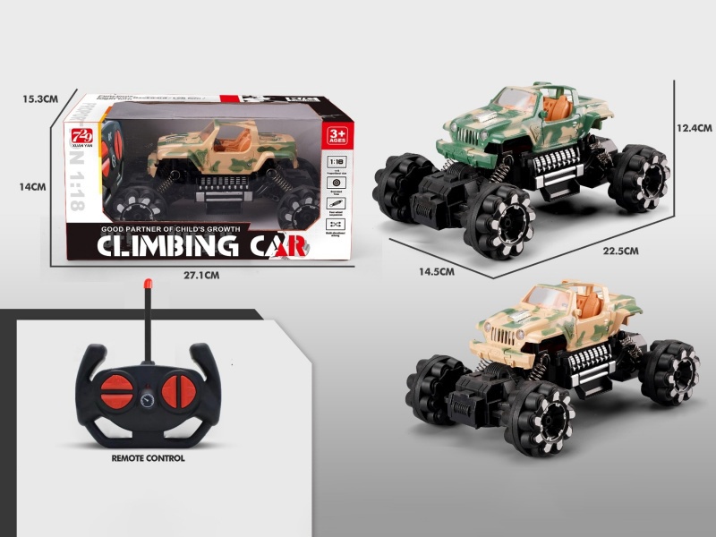 1:18 Simulation Remote Control Climbing Car