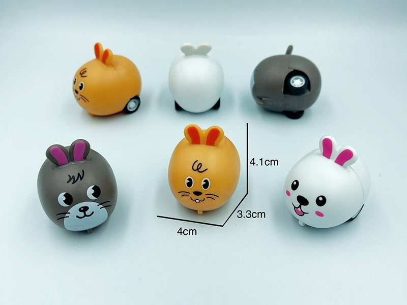 Pull Back Rabbit Toy