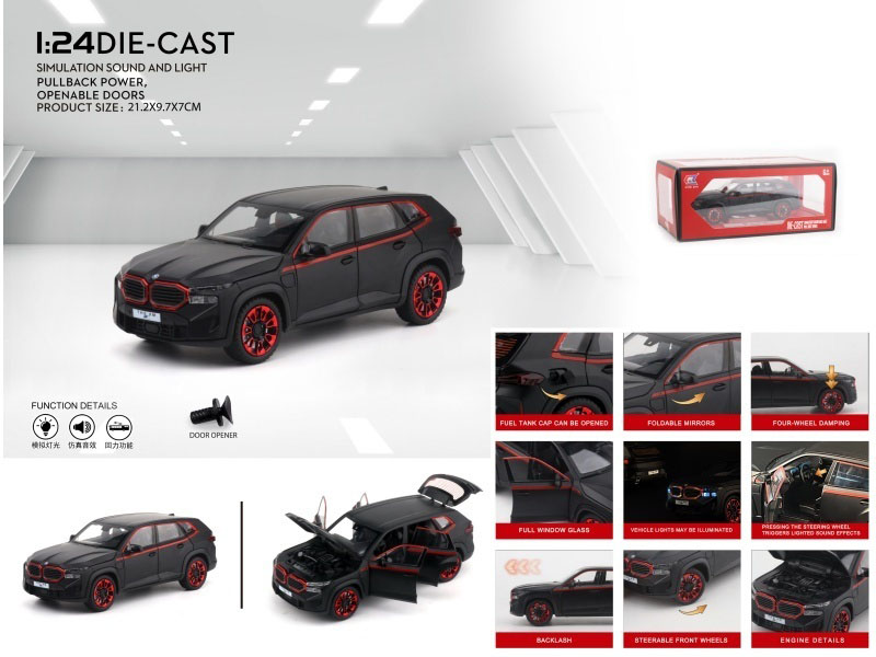 1:24 Bmw Xm Black Knight Special Edition