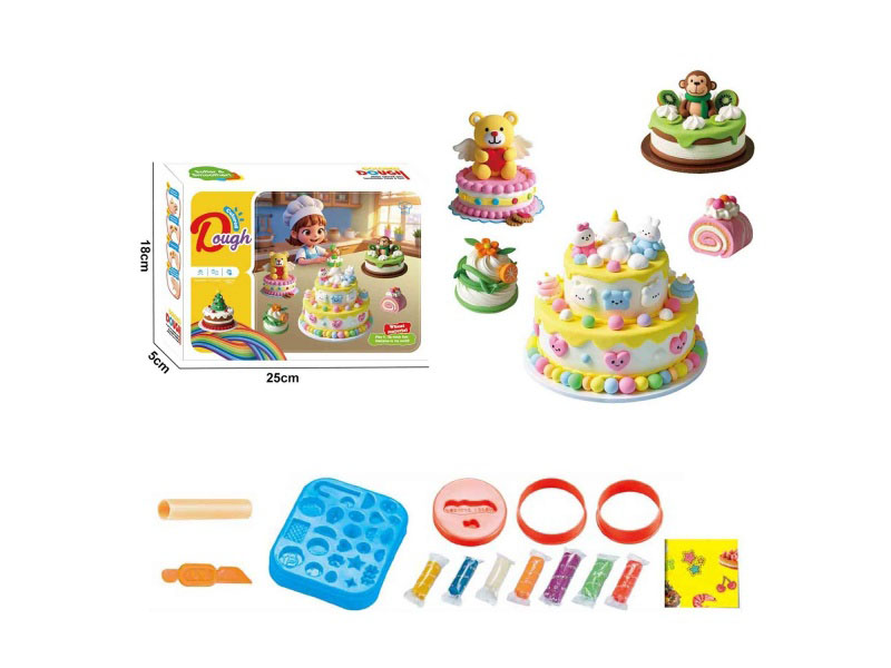 Delicious Cake Clay Set