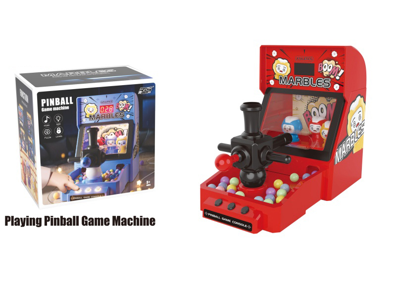 Pinball Game Machine(Red)