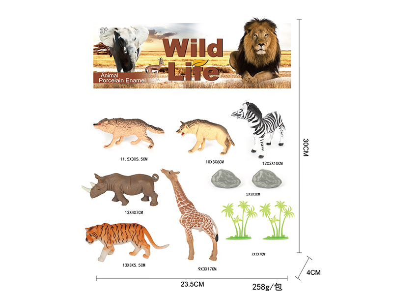 Wild Animal Set 10PCS