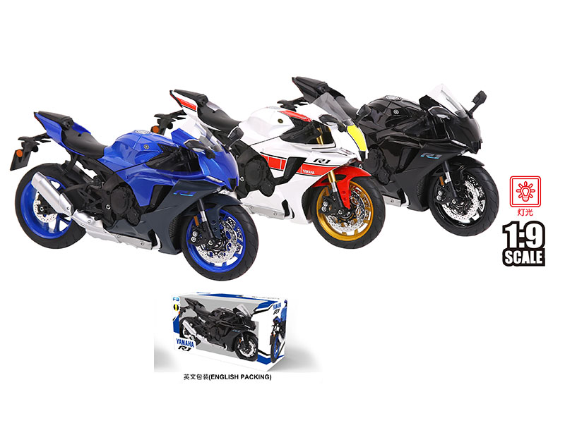 1:9 Yamaha R1 Slide Alloy Motorcycle