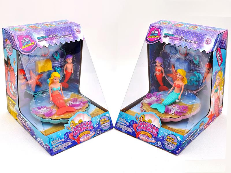 Wind Up Wag Tail Mermaid Set(7.5 Inch)