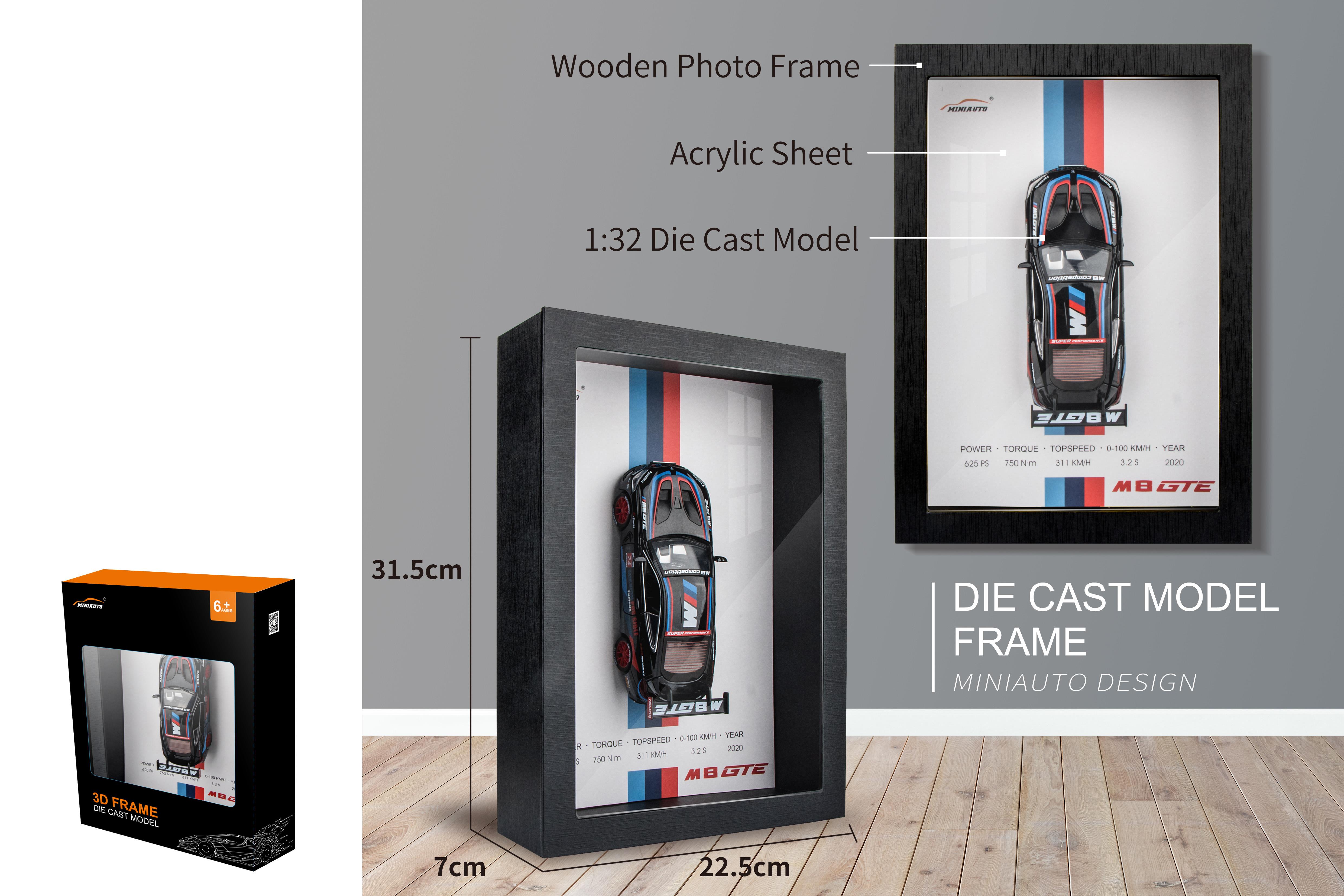 1:32 Bmw M8 Track Edition - 3D Wall Hanging