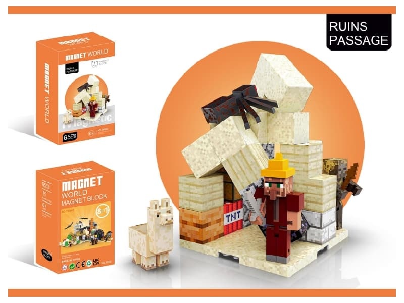 Magnetic Building Blocks-Site passage