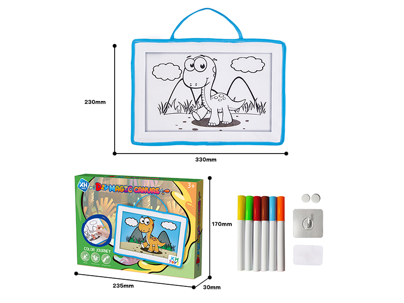Dinosaur Series DIY Magic Canvas(Washable)