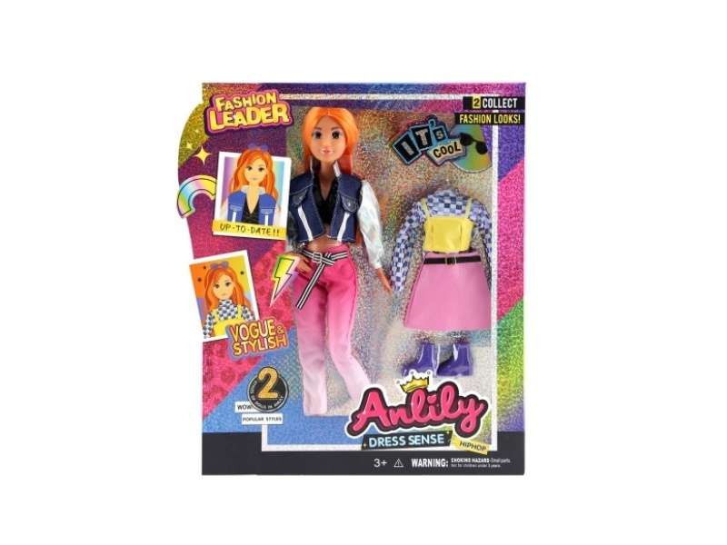 11.5-Inch Solid Doll (Brown Skin Color)