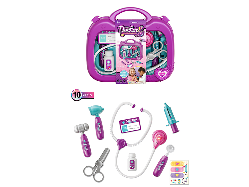 Doctor Set With Light And Sound 10pcs