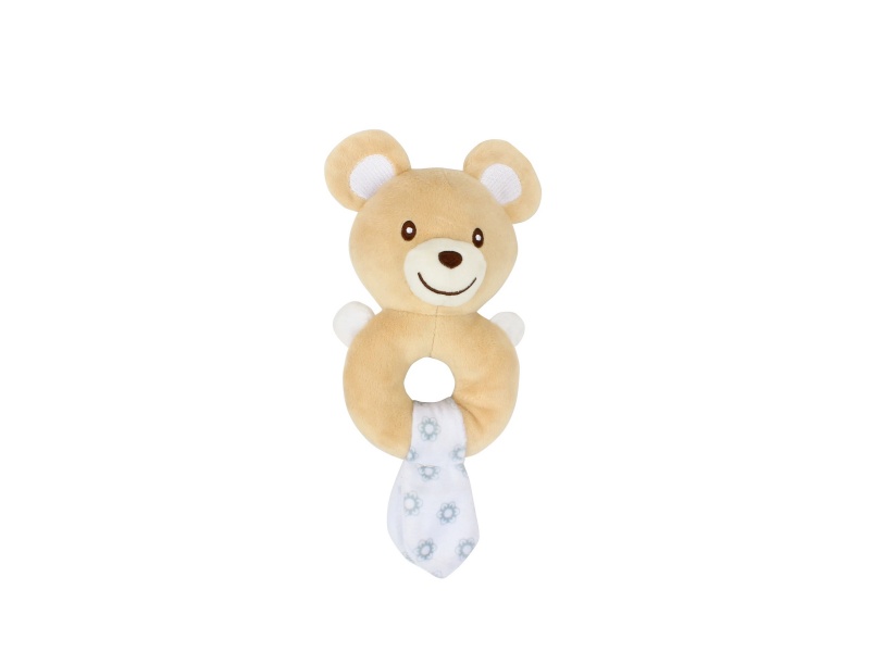 Bb Called The Little Bear Baby Soothing Plush Hand-Cranked Ring