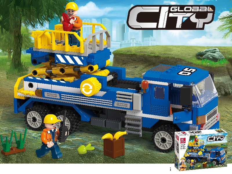 Building Blocks: 378 PCS Of Platform Lift