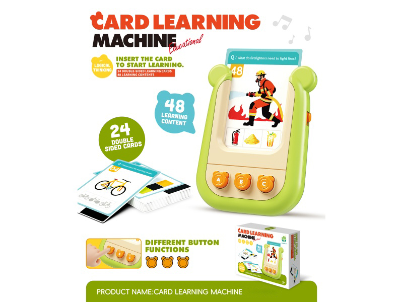 3-Key Card Learning Machine (Logical Thinking)