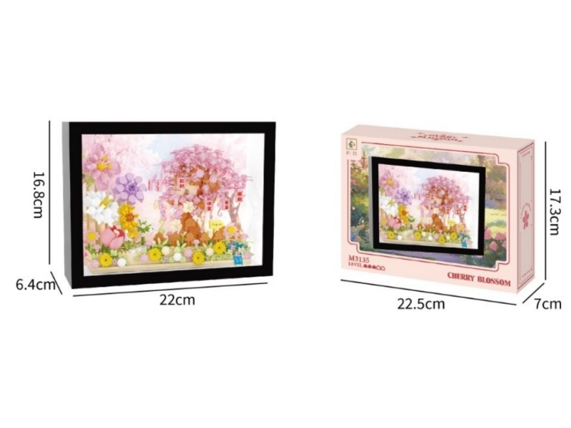 Building Blocks: Encounter Cherry Blossom Photo Frame 995 Pcs