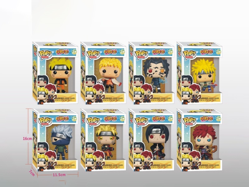 4 "New Pop Naruto Doll Single Box Set