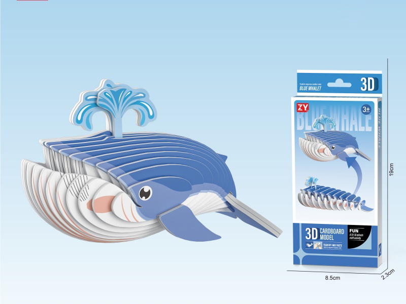 Diy3D Humpback Whale 3D Puzzle