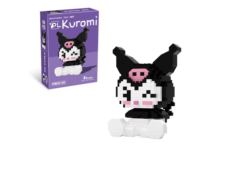 Sanrio Series - 400 PCS Of Kulomi Building Blocks