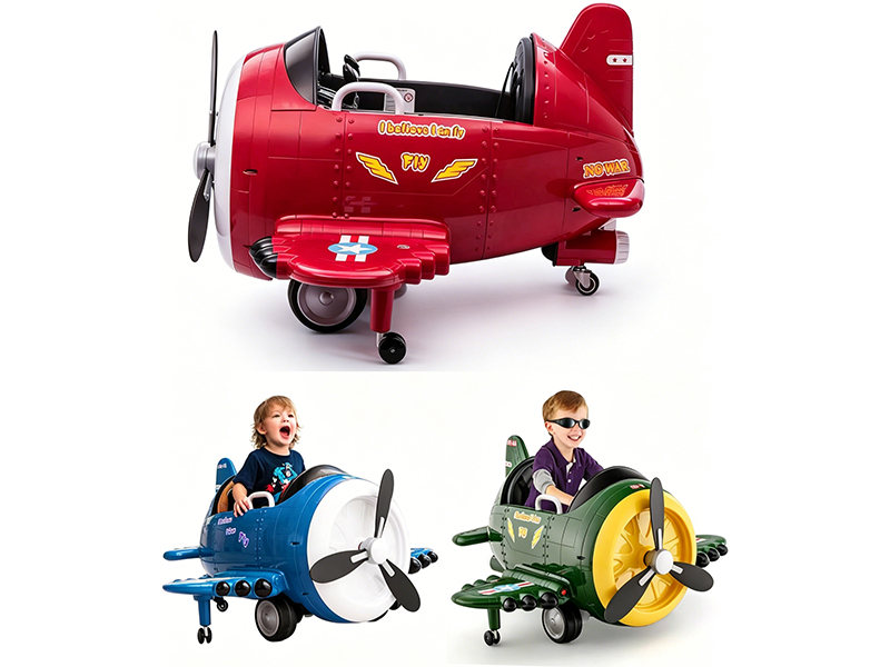 Simulated Aircraft Children's Car