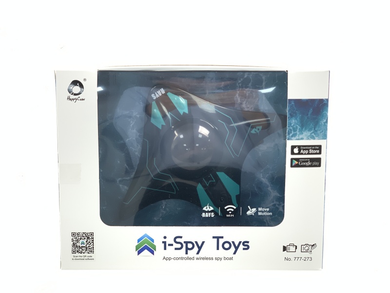 Wifi-Controlled Underwater Camera Boat