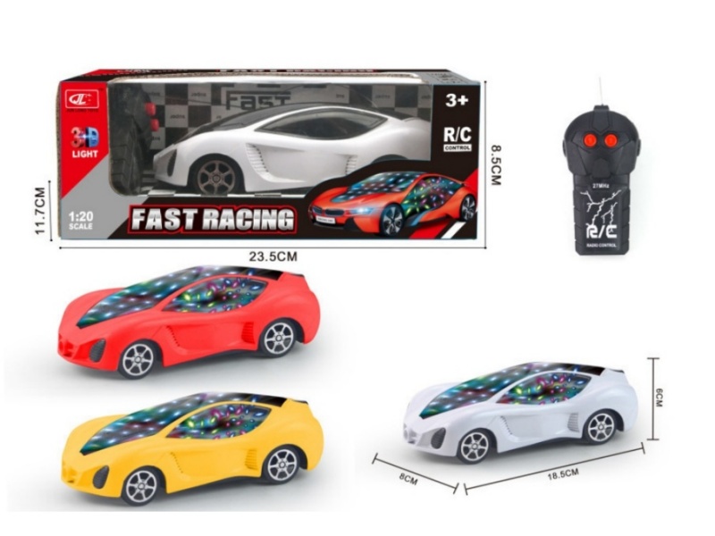 2-Channel  Mercedes Remote Control Car With 3D Light