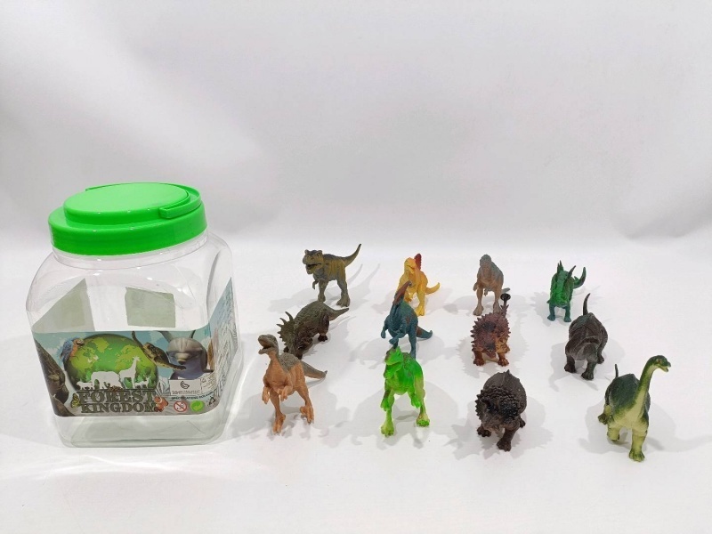 Twelve Hollow Dinosaurs