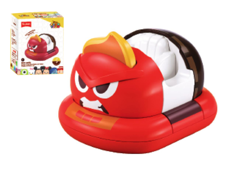 Disney Tsum Tsum Toy Story Series Anger Assembly Double Pull Back Bumper Car 19PCS