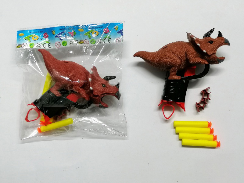 Triceratops Soft Bullet Gun