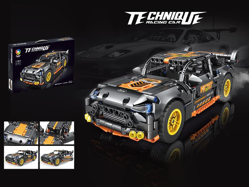 Pull Back Car Building Blocks - Ford Mustang(511PCS)