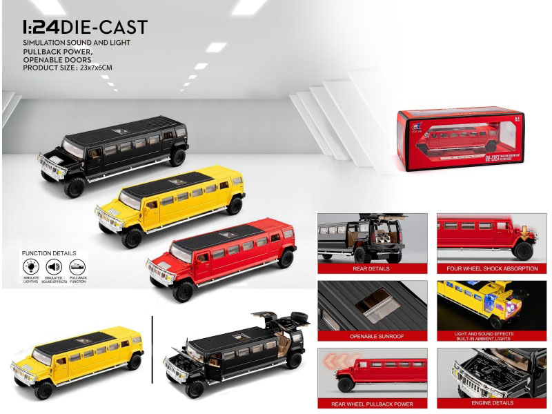 1:24 Extended Hummer