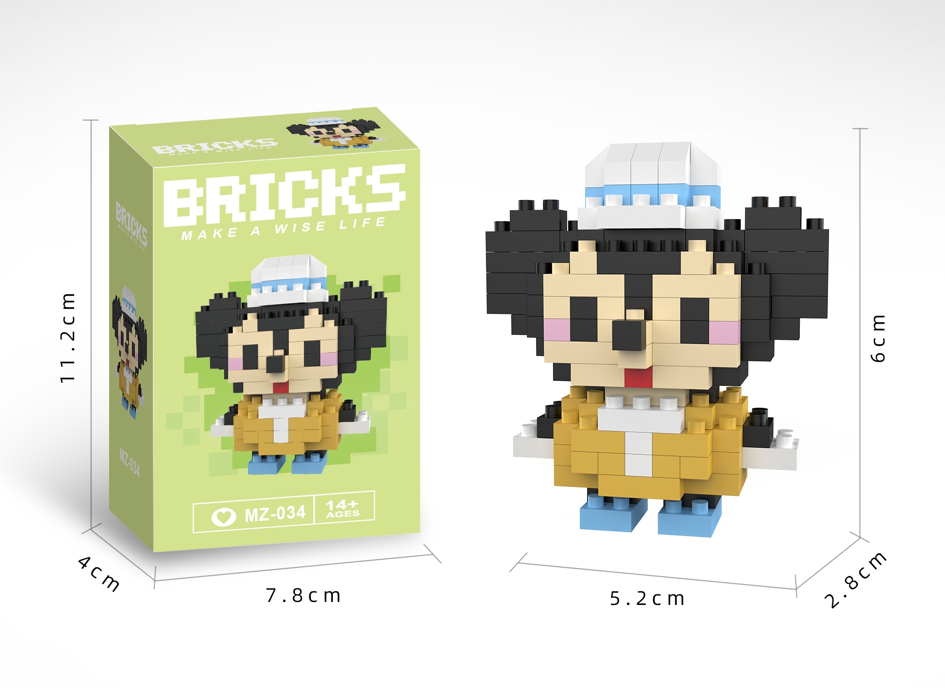 Building Blocks: 131 PCS Of Small Figurines