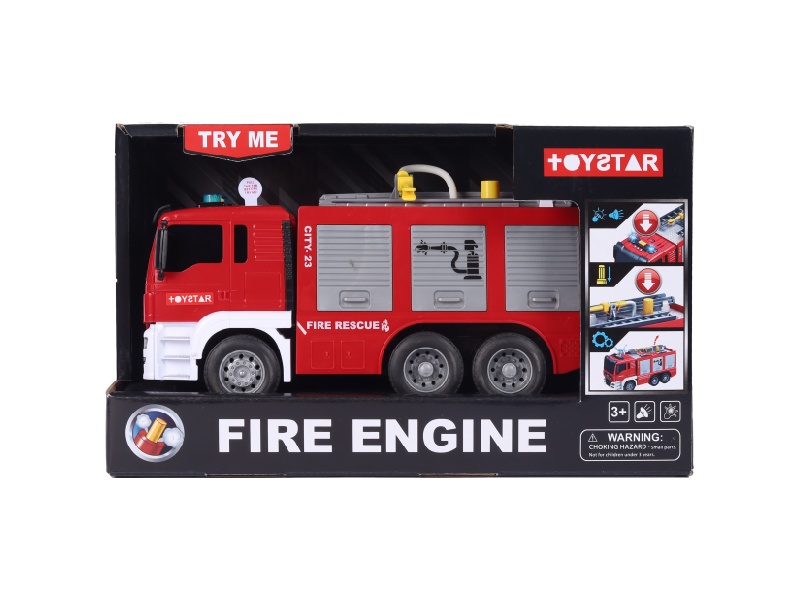 1:14 Inertial Urban Fire Engine (Sound.) Lighting. Multi-Functional