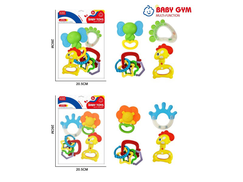 8-Piece Set Of Baby Bell Ring Tape