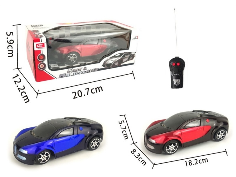 2-Channel  Remote Control Bugatti