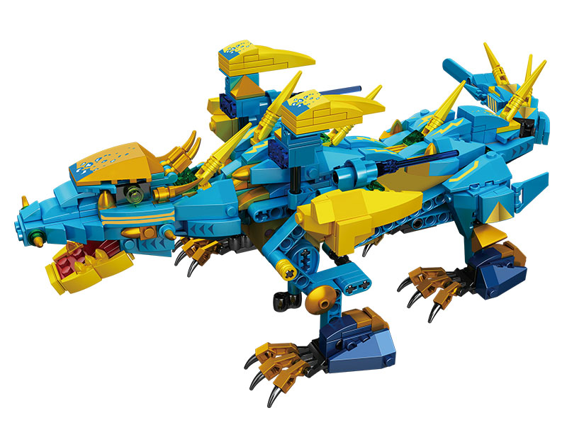 2.4G Remote Control Frost Ocean Dragon Building Blocks(APP Version)515pcs