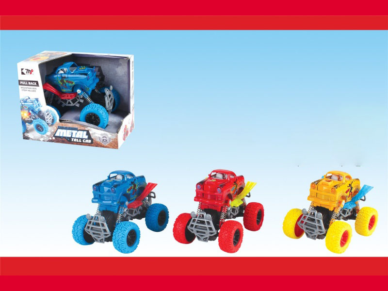 Dual-Inertia Alloy Off-Road Vehicle (With Lights And Sound)