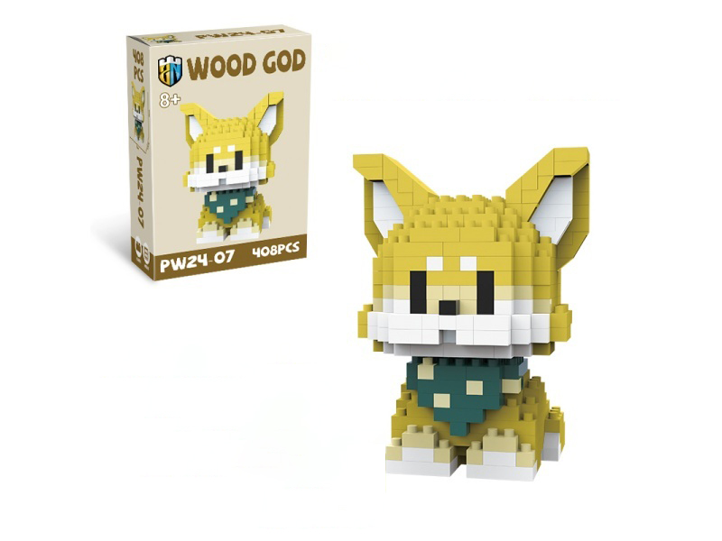 Dog Series - Shiba Inu Building Blocks 408PCS