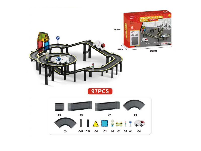 6.5Cm Factory Version Electric Track Car