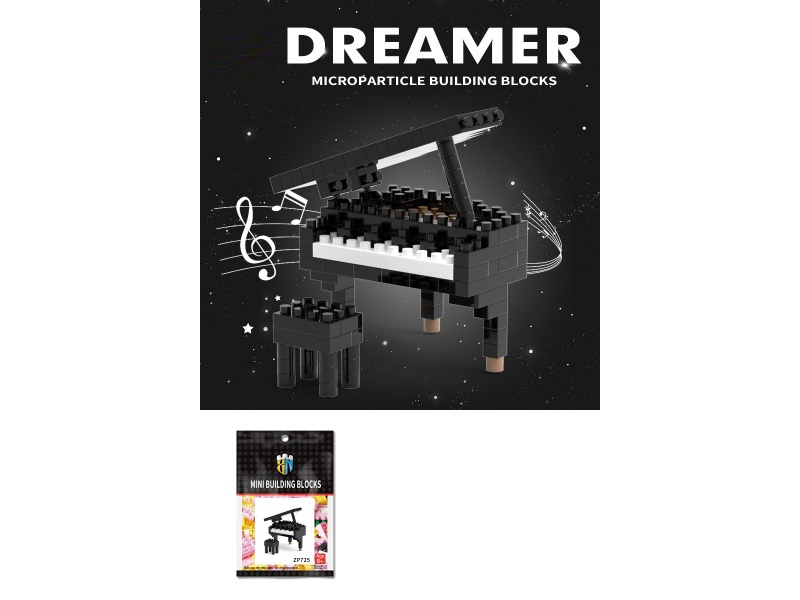 Musical Instrument Series Building Block Piano 148 PCS