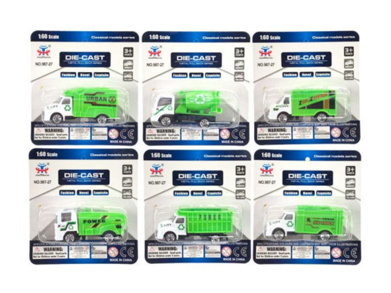 Sliding Alloy Engineering Car