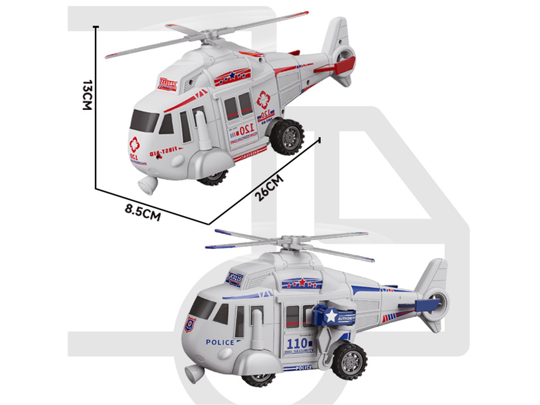 Inertial Ambulance Swat Aircraft