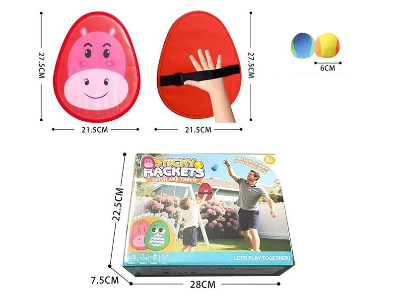 Sticky Ball Racket Set